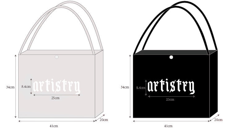 Artistry Corduroy Tote Bag